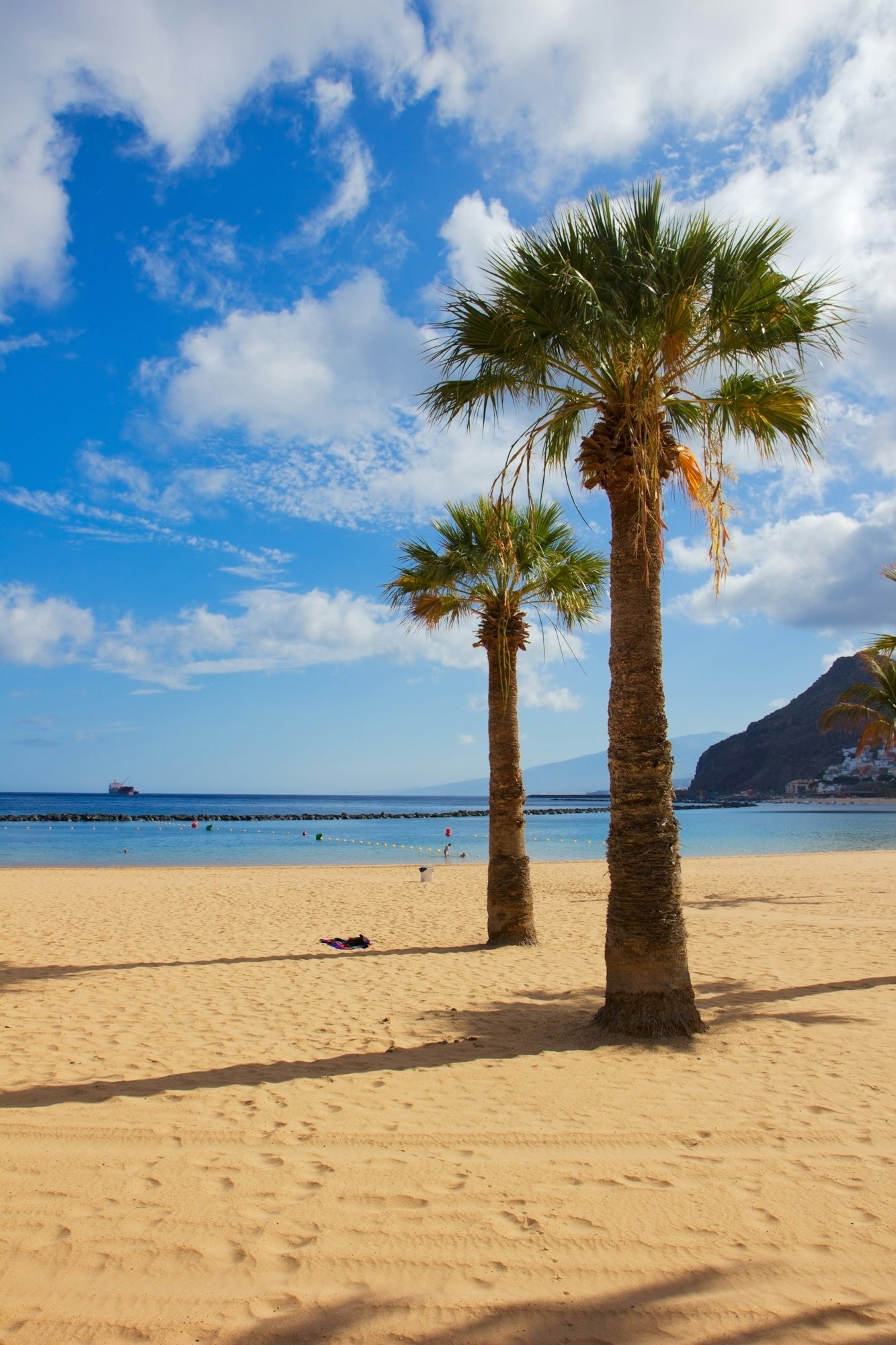 beach las Teresitas, Tenerife, Spain
